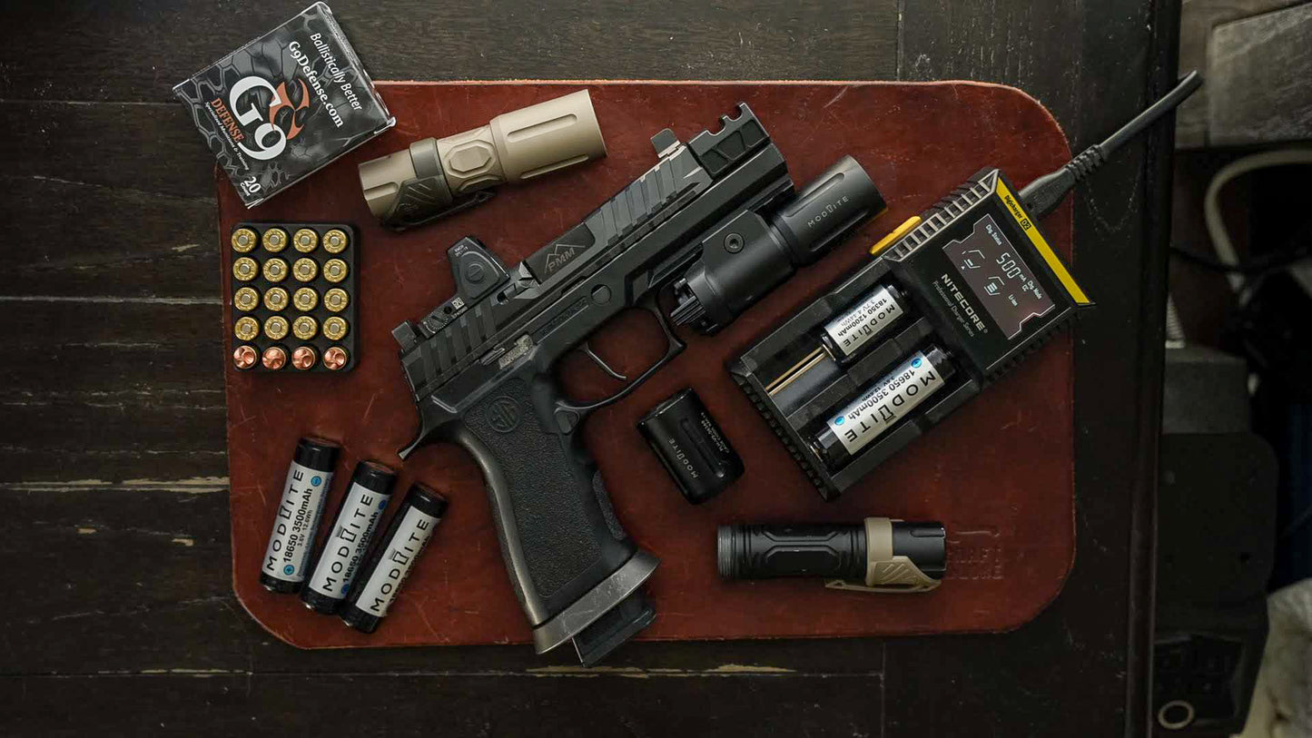 Modlite 18350 1200mAh Protected Cell (2 Pack)