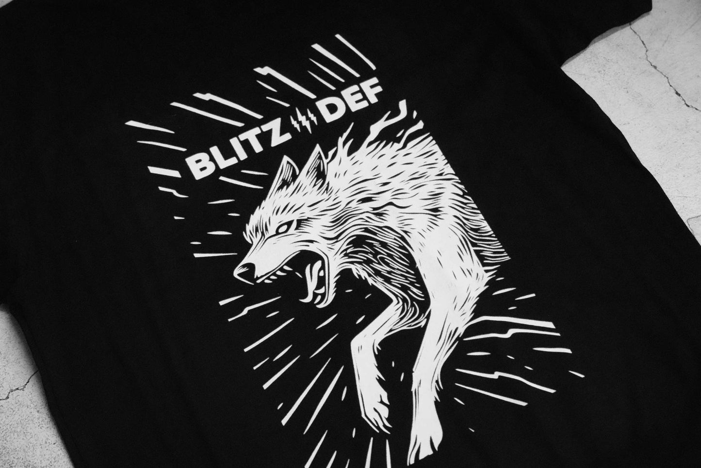 LITWOLF Tshirt Black